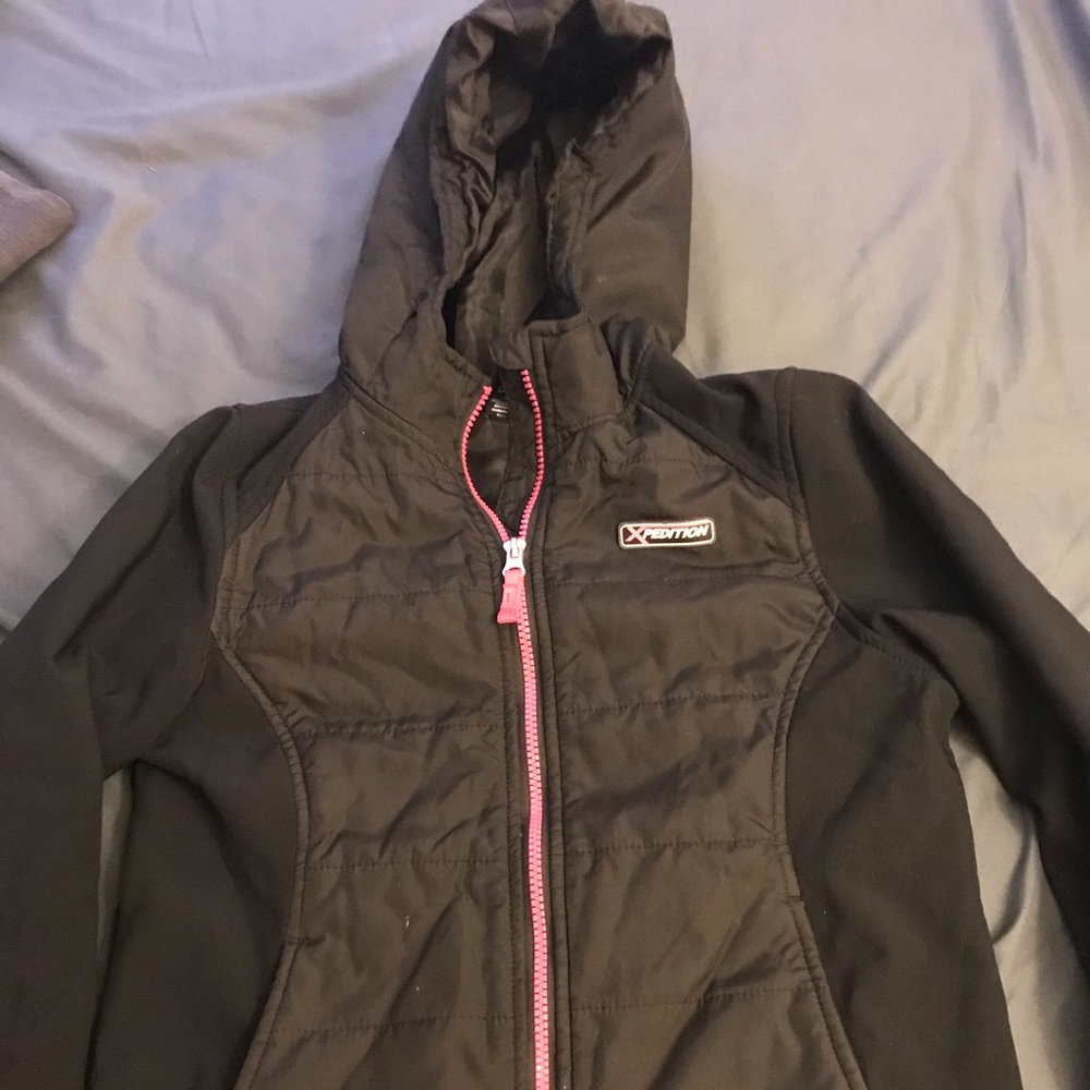 Black & pink jacket